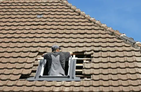 Pose de velux - Saint-Aubin-des-Bois